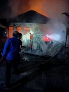 Kebakaran  di tanjung Morawa Renggut Mahasiswa Kedokteran Imelda