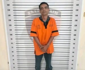 Seorang pelaku spesialis pencurian uang di dalam kotak amal/ infaq masjid, ditangkap Polsek Medan Timur.