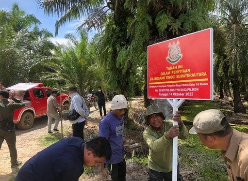 Perambah Taman Margasatwa KG-LTL Divonis PT Medan 10 Tahun Penjara dan Ditahan Serta Denda Rp 856 Miliar, Akuang Masih Berkeliaran dan Kejatisu Tak Tahu Kondisi Objek Sitaan