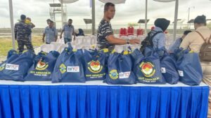 Sinergi BNCT dan Kodaeral I Warnai Aksi Bersih Laut & Baksos HUT Armada RI 2025*