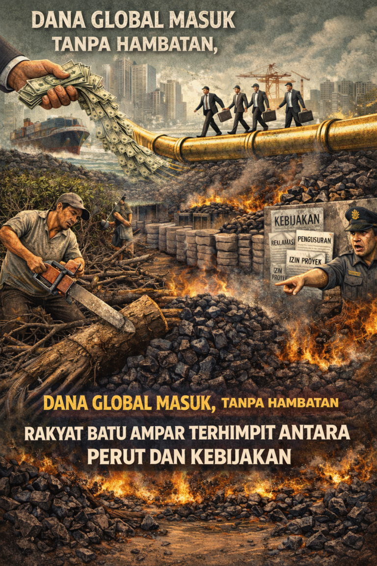 Aliran dana dan kehancuran mangrove