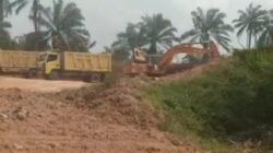 TAMBANG GALIAN C DI DESA SILOM LOM DIDUGA TAK BERIZIN, WARGA RESAH.