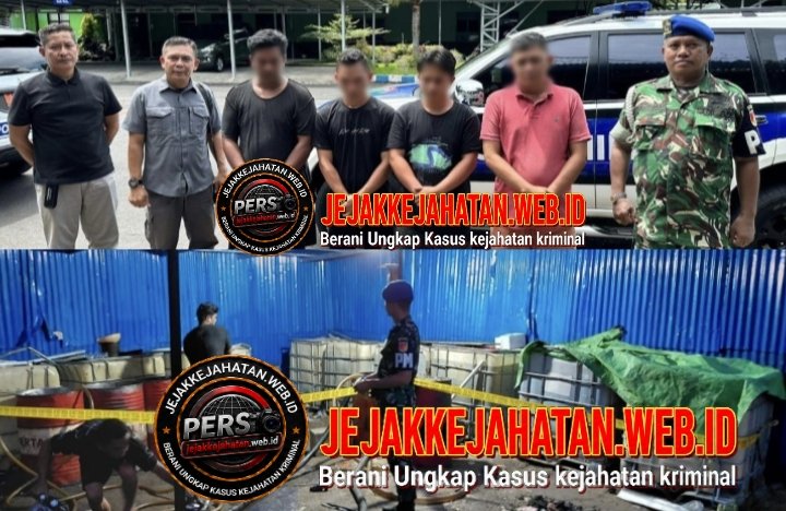 Pomdam XIII/Merdeka Amankan 4,7 Ton Solar Subsidi Ilegal di Minut, Diduga Terkait SKL