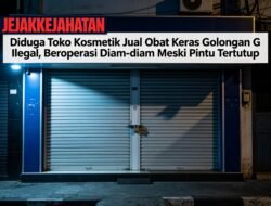 Tersembunyi di Balik Pintu Tertutup: Dugaan Perdagangan Obat Keras Ilegal di Toko Kosmetik Jakarta Barat