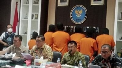100 Gram Sabu Disingkirkan BNNP Sumut dari Deli Serdang Dua Tersangka Dijerat Pasal Berlapis
