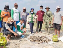 BABINSA KORAMIL 427-04/BAHUGA BERSAMA PETANI GELAR GROPYOKAN HAMA TIKUS DI KAMPUNG SUKA AGUNG