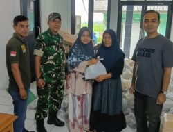 Bantuan Pangan Disalurkan ke 614 Keluarga di Kaligawe Wetan, Cirebon