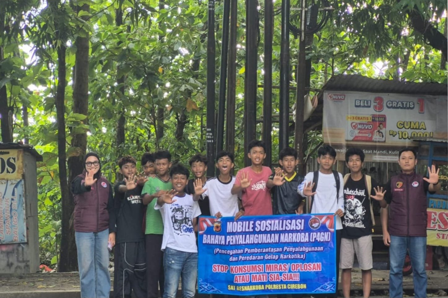 Satresnarkoba Polresta Cirebon Gencar Sosialisasi Keliling, Cegah Narkoba dan Miras Oplosan