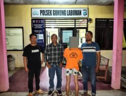 Polsek Gunung Labuhan Ringkus Diduga Pelaku Curat Perhiasan Cincin Emas