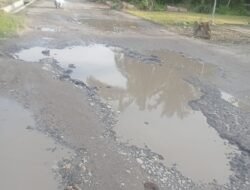 JALAN DESA SIMPANG EMPAT MENUJU SUKARAJA RUSAK PARAH, WARGA ASAHAN MINTA PEMERINTAH SEGERA BERTINDAK