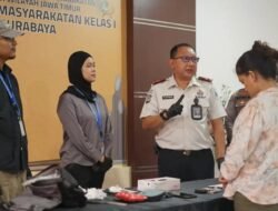 Petugas Lembaga Pemasyarakatan (Lapas) Kelas I Surabaya di Porong, Sidoarjo, berhasil menggagalkan upaya penyelundupan narkotika jenis sabu.