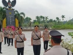 Hormati Jasa Pahlawan, Polres Lubuk Linggau dan Polres Musi Rawas Gelar Ziarah Rombongan di TMP Patria Bukit Sulap
