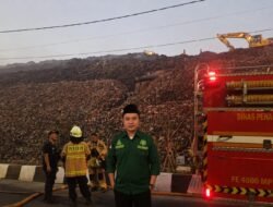 LBH GP Ansorkota bekasi ingatkan potensi kebakaran di TPST Bantargebang saat cuaca panas extrem