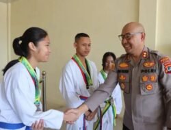 Apresiasi Kapolres Karo kepada Tim Bhinneka Tunggal Ika Ready Club Karo Simalem Indonesia