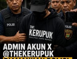 Admin Akun X @TheKerupuk Diamankan Polisi, Publik Soroti Kebebasan BerekspresiJakarta — Seorang pria bernama Icad yang diduga sebagai admin akun media sosial X @TheKerupuk dikabarkan diamankan oleh aparat kepolisian.