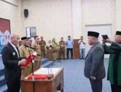 Direktur PDAM Tirta Bukit Sulap Lubuk Linggau Resmi Dilantik