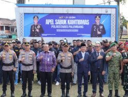 Pimpin Apel Sabuk Kamtibmas, Kapolda Sumsel Ajak Masyarakat Perkuat Persatuan dan Tolak Provokasi
