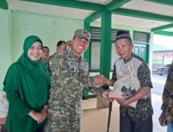 Dalam rangka memperingati Hari Ulang Tahun (HUT) ke-1 Kodam XXI/Radin Inten, Kodim 0427/Way Kanan menggelar kegiatan bakti sosial  di wilayah Kabupaten Way Kanan