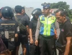 Lewat Call Center 110, Polsek Deli Tua Gerak Cepat Tangani Laka Lantas di Flyover Jamin Ginting