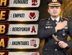 Polres Sanggau Luncurkan Tagline Baru: Berkarakter HEBAT, Tegaskan Pelayanan Bermutu