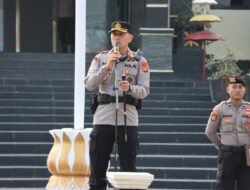 Apel Perdana Kapolres Way Kanan: Tekankan Soliditas, Disiplin, SOP, hingga Pengecekan Randis dan Senpi Dinas